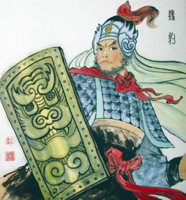 魏豹晚年时做了什么？他的行为促使一位天子的诞生